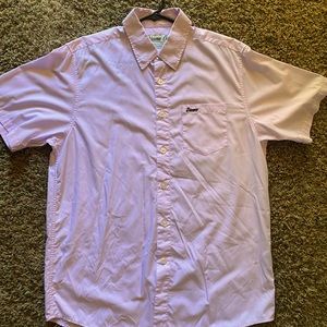 Pink Dixxon Button Down Shirt! Size Large!!